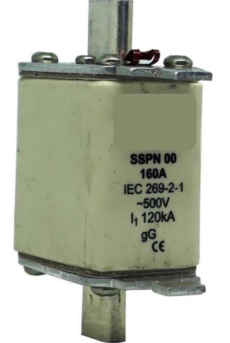 Solarix Eaton Bussman 500V 160A NH00 Ceramic Din