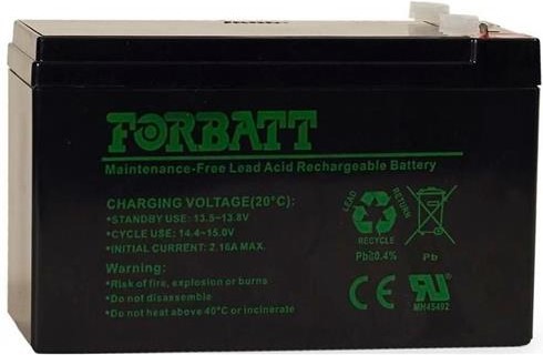 The SOLARIX 12V 7.2AH Lead Acid Battery is a