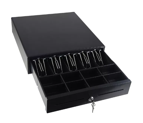 The Postron Cash Drawer features 5 bill and 7