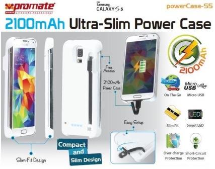 Promate Powercase S5 2100mAh Ultra