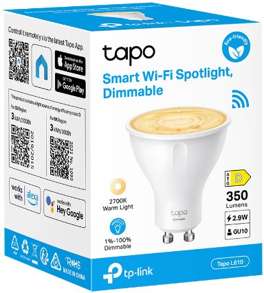 TP-LINK TAPO SMART WIFI DOWN LIGHT, DIM