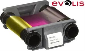 Evolis YMCKO Card Printer Colour Ribbon delivers