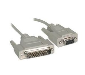 UniQue DB9f To 25m Serial 1mts Cable