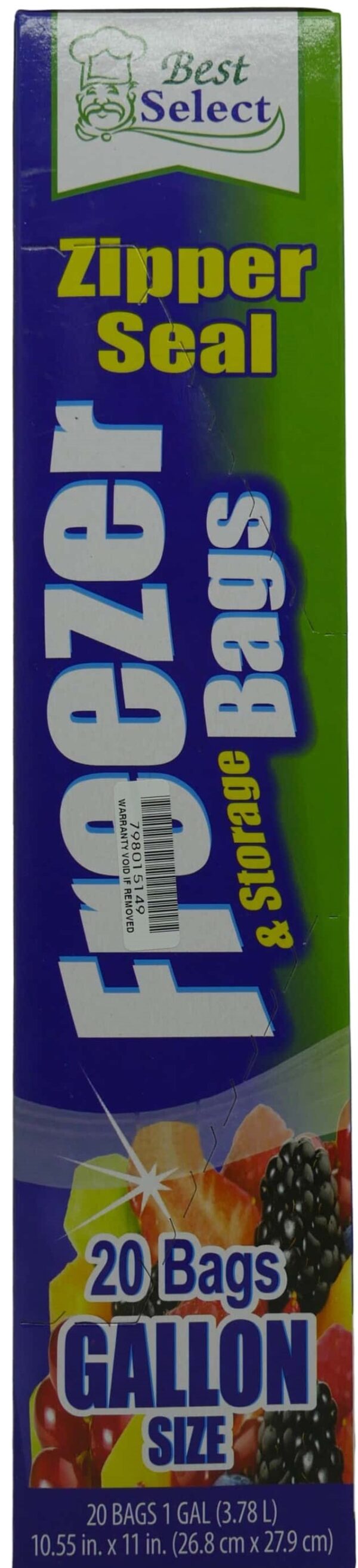 Zipper Seal Storage Bag 26.8cm X 27.9cm